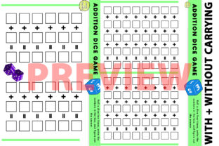 Addition Dice Game for Grades K-1: A Practical Tool for Early Math Development