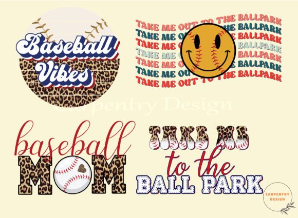 Bundle Game Day Baseball Sublimation