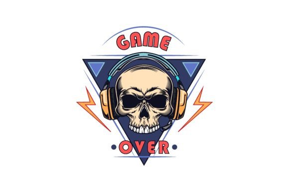 Colored Stylish Badge for Game Tournament: A Visual Asset for Modern Gaming Projects