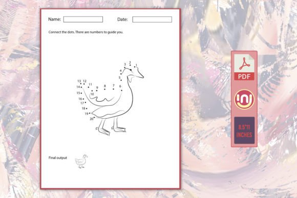 Duck Dot to Dot Game: A Fun Way to Learn Numbers and Spark Creativity