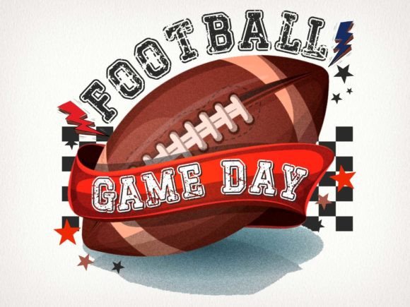 Game Day Football Sublimation Designs