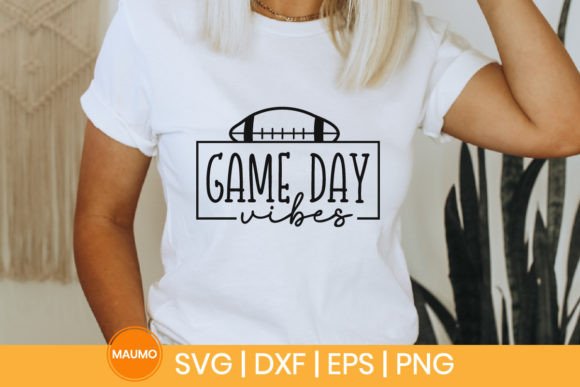 Game Day Vibes Football SVG: Design Flexibility for Every Project