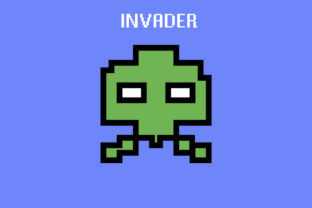 Invader Pixel Retro Digital Game and Icon Set: A Nostalgic Design Resource for Modern Creatives