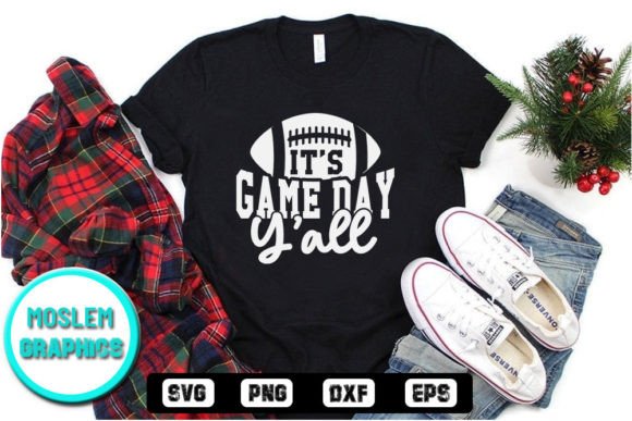 It’s Game Day Y’all - Football SVG: A Versatile Design for Every Fan