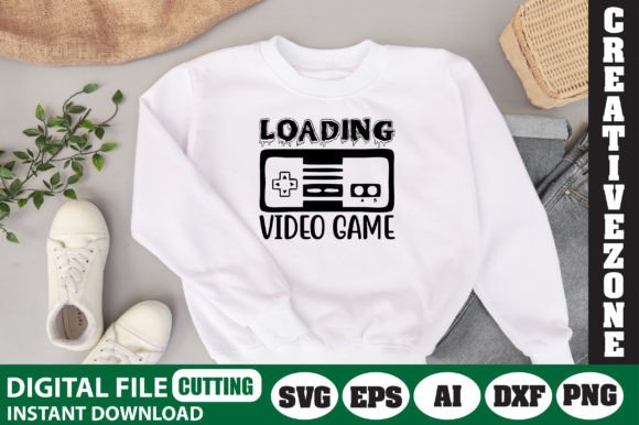 Loading Video Game: Creative Design for Crafting Projects