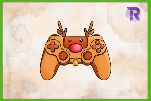 Reindeer Game Controller Christmas PNG: Creative Uses for Personal and Business Projects