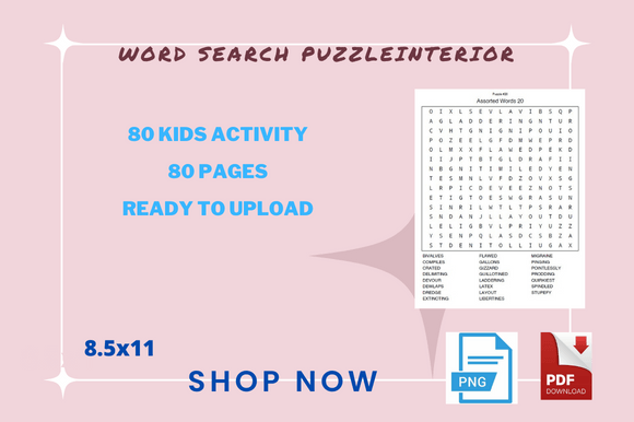 Unlocking Creativity and Profit: The Rise of Kids Word Search Puzzle Book Templates for KDP